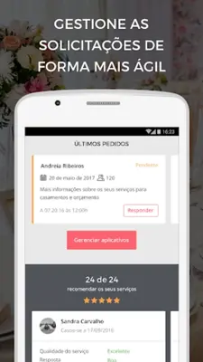 Casamentos.pt para empresas android App screenshot 3